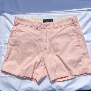 Abercrombie & Fitch 5” inseam Pink Shorts - Size 32